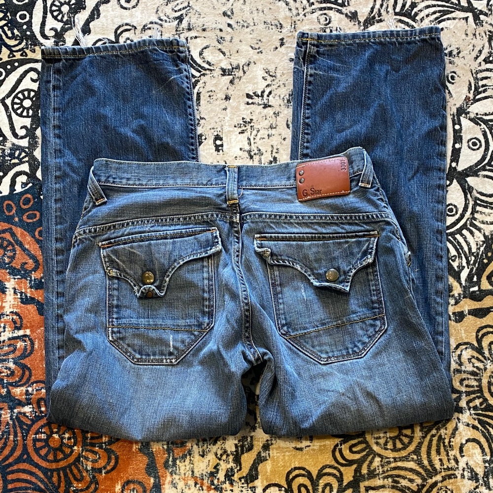 G-Star Men's Relaxed Fit Denim Jeans